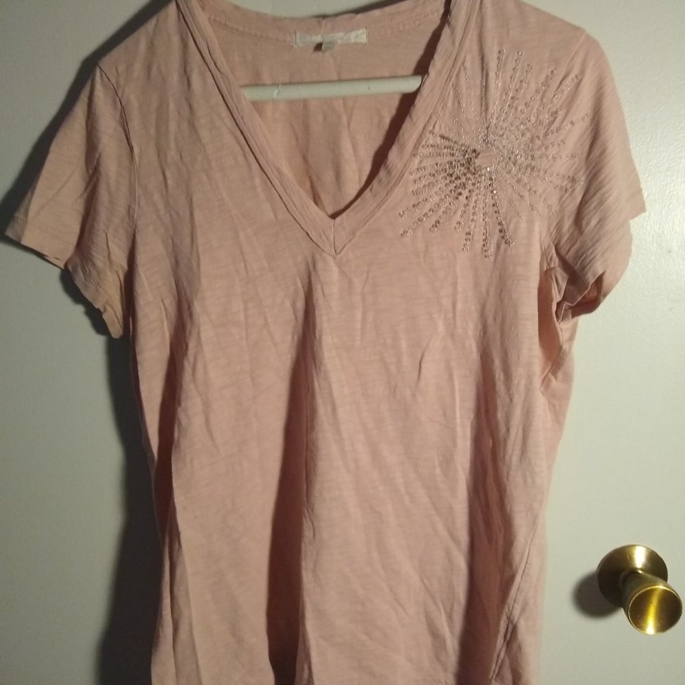 J.Crew embellished T-shirt